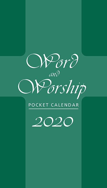 Couverture_Word and Worship Pocket Calendar 2020