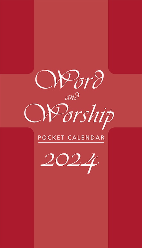 Front cover_Word and Worship Pocket Calendar 2024