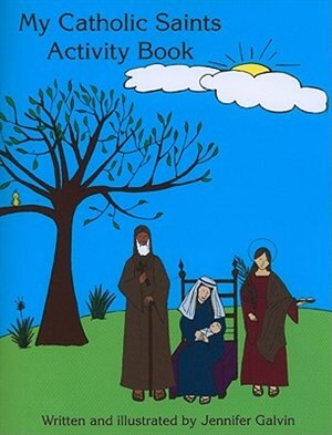 Front cover_My Catholic Saints Activity Book