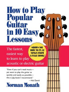 Front cover_How to Play Popular Guitar in 10 Easy Lessons