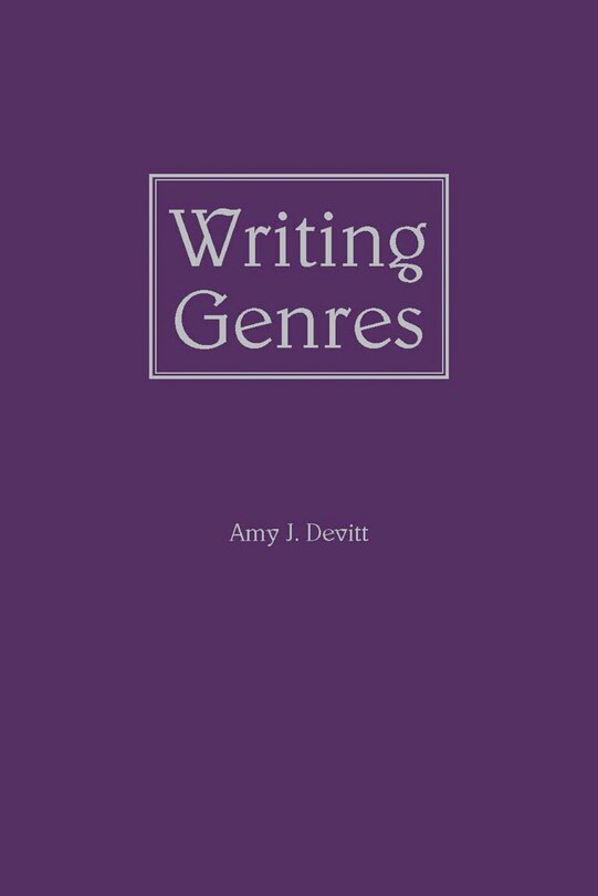 Front cover_Writing Genres
