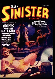Front cover_Pulp Classics: Sinister Stories #1 (February 1940)
