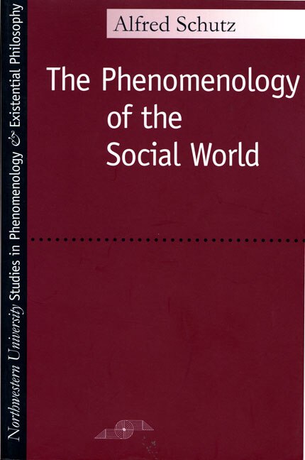 Front cover_Phenomenology of the Social World