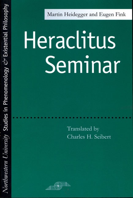 Front cover_Heraclitus Seminar