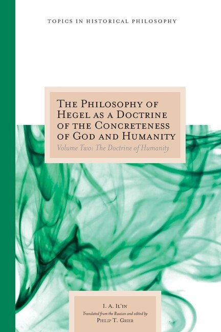 Front cover_The Philosophy of Hegel as a Doctrine of the Concreteness of God and Humanity