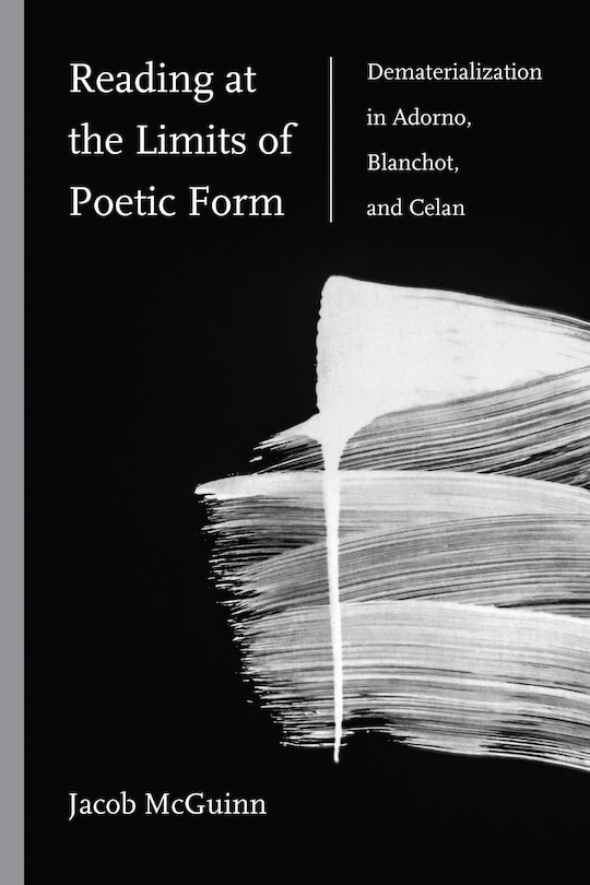 Couverture_Reading at the Limits of Poetic Form