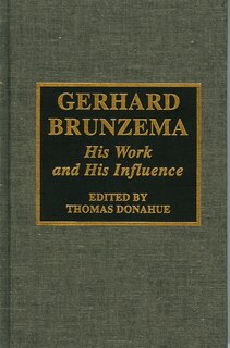 Front cover_Gerhard Brunzema