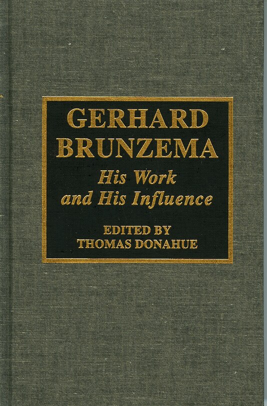 Front cover_Gerhard Brunzema
