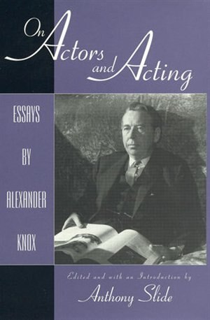Couverture_On Actors and Acting