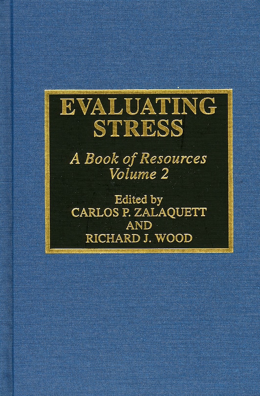 Front cover_Evaluating Stress