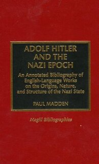 Front cover_Adolf Hitler and the Nazi Epoch