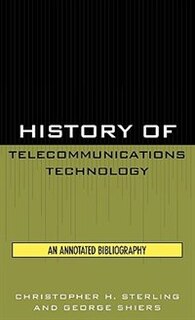 Front cover_History of Telecommunications Technology