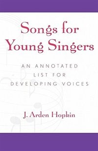 Front cover_Songs for Young Singers