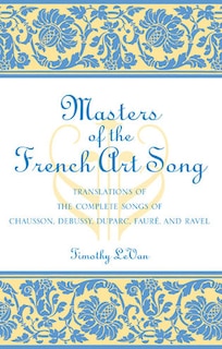 Front cover_Masters of the French Art Song