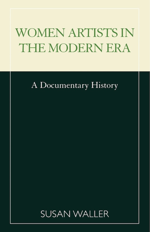 Front cover_Women Artists in the Modern Era