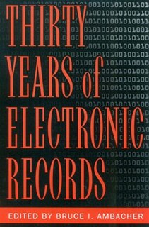 Front cover_Thirty Years Of Electronic Records