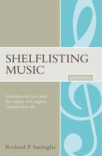 Front cover_Shelflisting Music