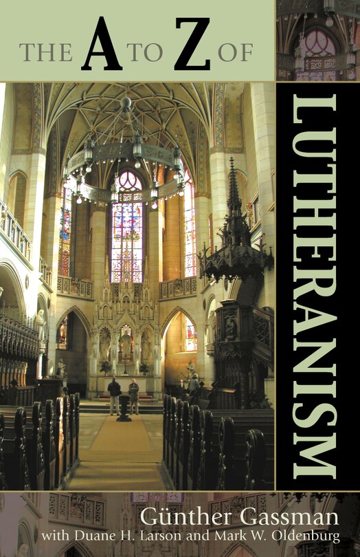 Front cover_The A to Z of Lutheranism