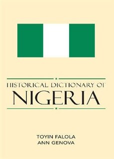 Couverture_Historical Dictionary of Nigeria