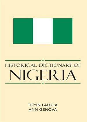 Couverture_Historical Dictionary of Nigeria