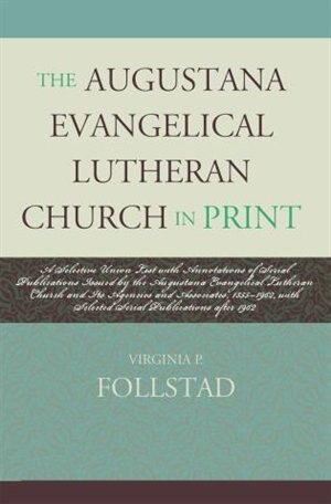 Couverture_Augustana Evangelical Lutheran Church in Print