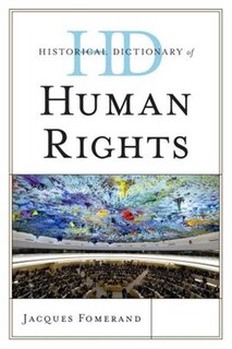 Couverture_Historical Dictionary Of Human Rights