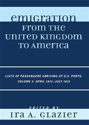 Front cover_Emigration from the United Kingdom to America
