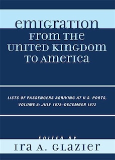 Front cover_Emigration from the United Kingdom to America