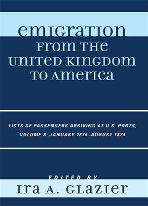 Front cover_Emigration from the United Kingdom to America