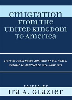 Front cover_Emigration from the United Kingdom to America