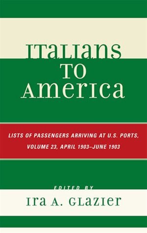 Front cover_Italians to America
