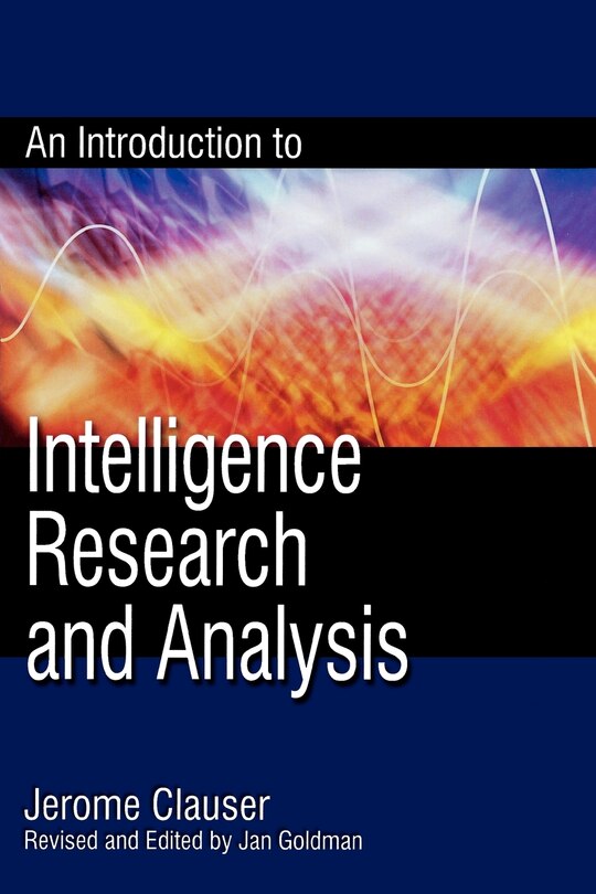 Couverture_An Introduction to Intelligence Research and Analysis