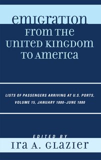 Front cover_Emigration from the United Kingdom to America