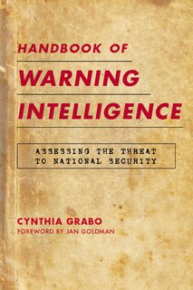 Couverture_Handbook of Warning Intelligence