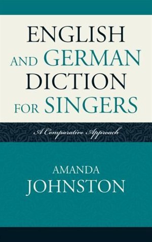 Couverture_English and German Diction for Singers