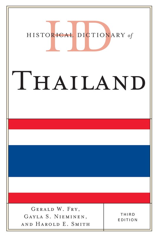 Front cover_Historical Dictionary Of Thailand