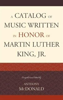 Couverture_A Catalog of Music Written in Honor of Martin Luther King Jr.