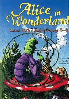 Front cover_Alice In Wonderland Giant Coloring Bk