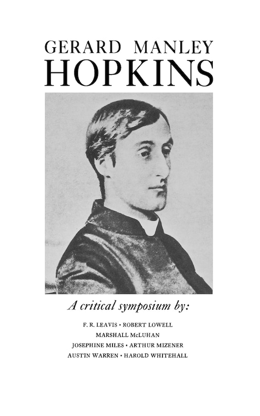 Front cover_Gerard Manley Hopkins