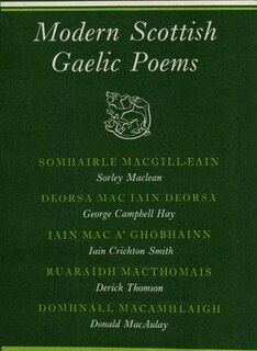 Front cover_Modern Scottish Gaelic Poems