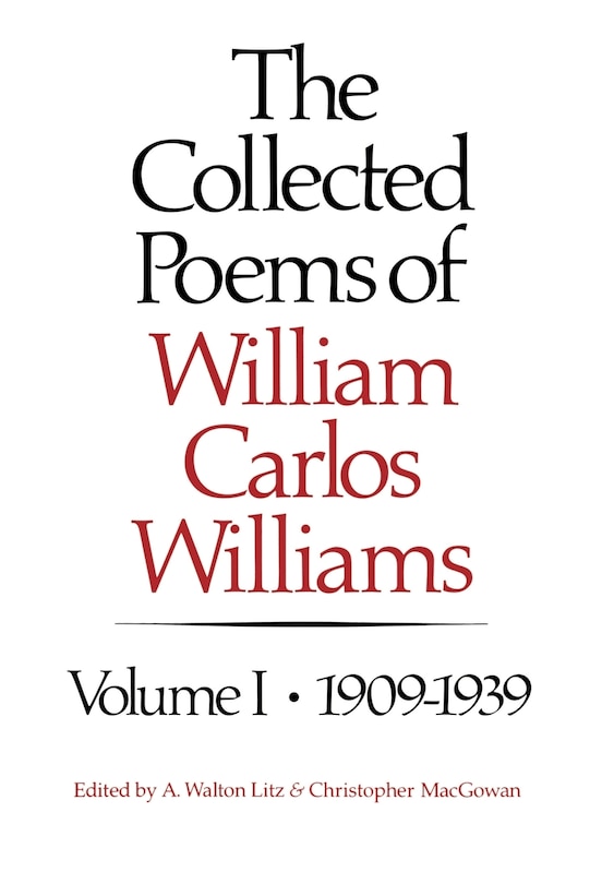 Couverture_The Collected Poems Of William Carlos Williams