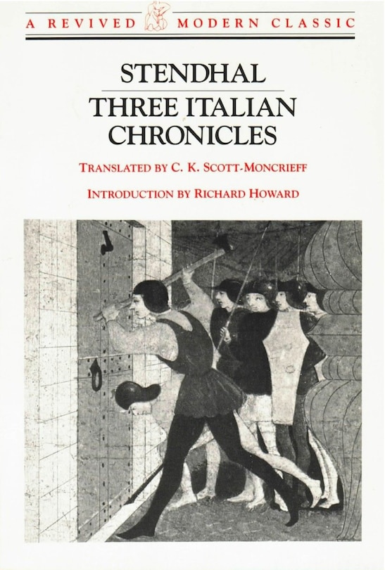 Front cover_Three Italian Chronicles: Stories