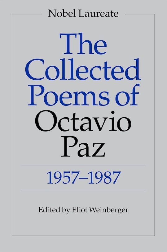 Front cover_The Collected Poems Of Octavio Paz