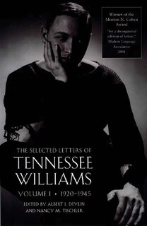 Front cover_The Selected Letters Of Tennessee Williams, Volume I: 1920-1945