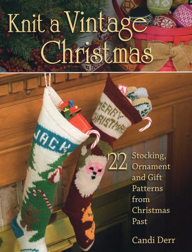 Front cover_Knit a Vintage Christmas