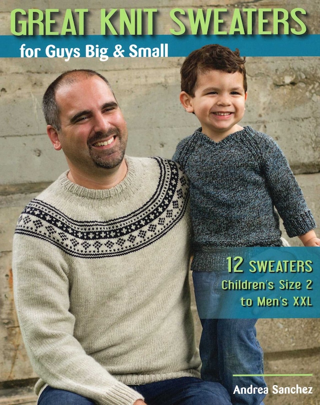 Front cover_Great Knit Sweaters for Guys Big & Small