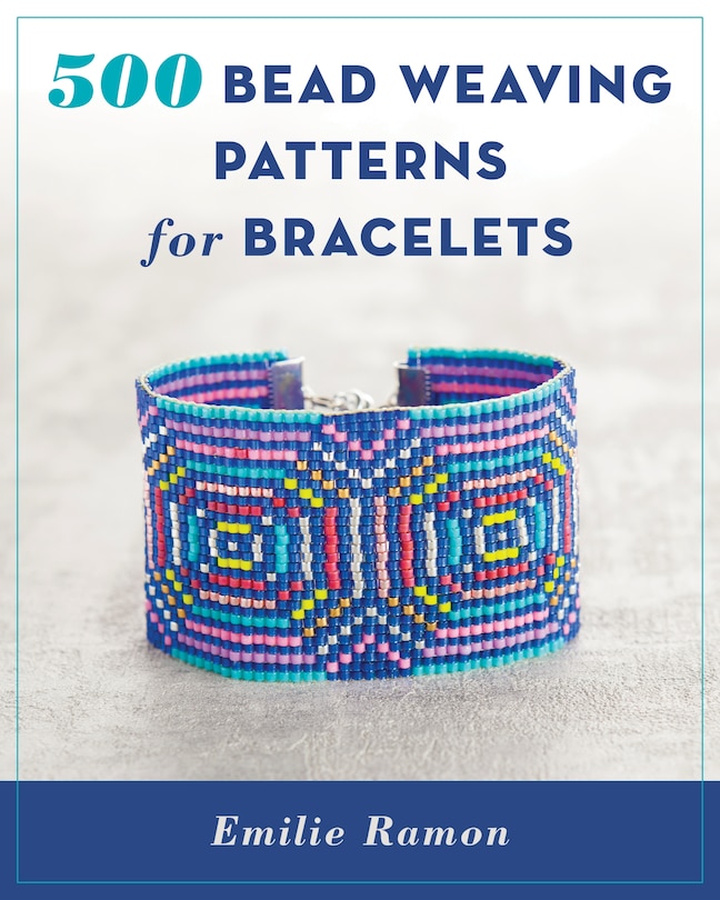 Front cover_500 Bead Weaving Patterns For Bracelets