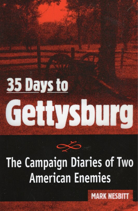 Front cover_35 Days to Gettysburg