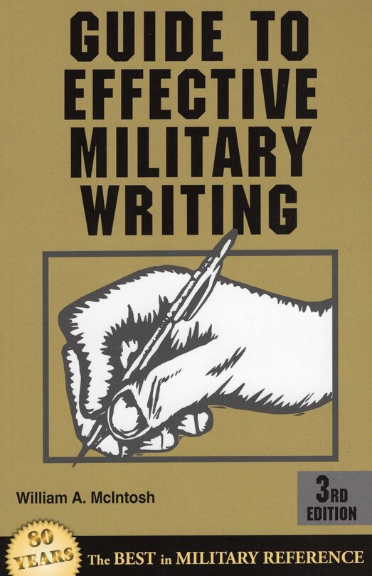 Front cover_Guide To Effective Military Writing