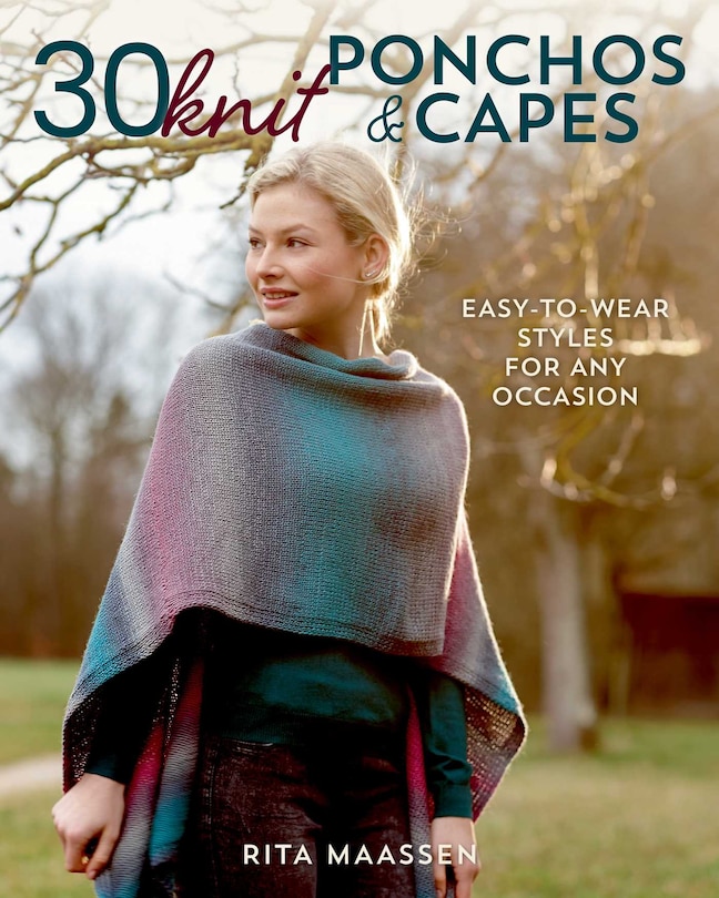Front cover_30 Knit Ponchos And Capes